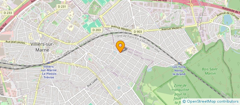 localisation de l'entreprise MONSIEUR ADRIAN ARDELEAN à VILLIERS-SUR-MARNE