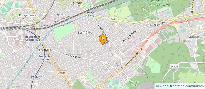localisation de l'entreprise MONSIEUR ADRIAN ARDELEANU à SEVRAN