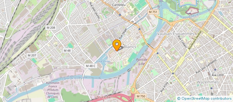 localisation de l'entreprise MONSIEUR ADRIAN BAUDUIN à LILLE