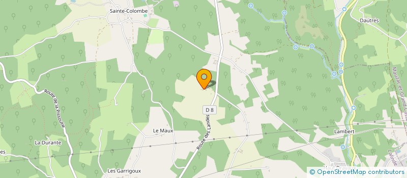 localisation de l'entreprise MONSIEUR ADRIAN BEDFORD  LALINDE