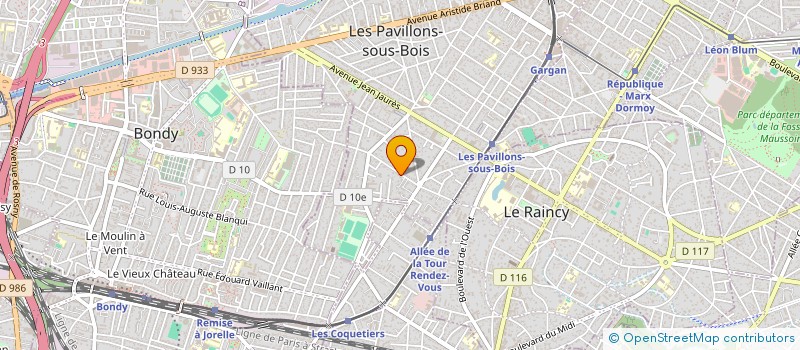 localisation de l'entreprise MONSIEUR ADRIAN BERLIBA  NEUILLY-SUR-MARNE
