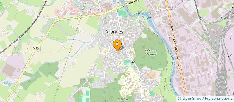 localisation de l'entreprise MONSIEUR ADRIAN BESS  LE MANS