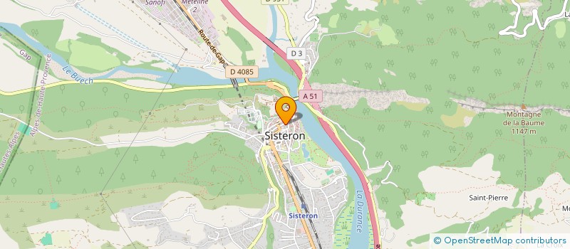 localisation de l'entreprise MONSIEUR ADRIAN BLAGA  SISTERON