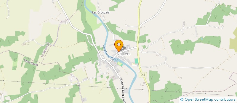 localisation de l'entreprise MONSIEUR ADRIAN BRUNS  NALLIERS