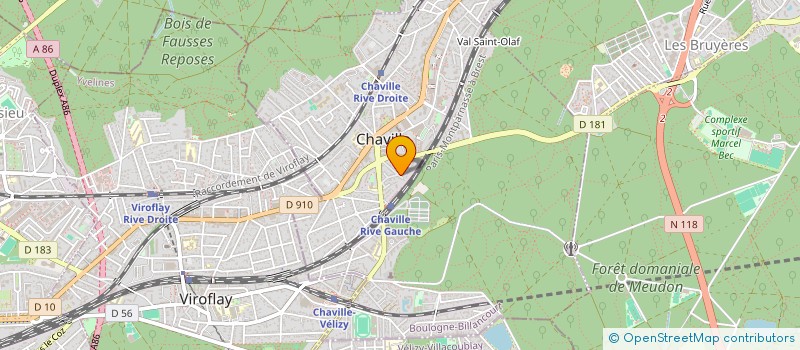 localisation de l'entreprise MONSIEUR ADRIAN BUDINSZKY à CHAVILLE