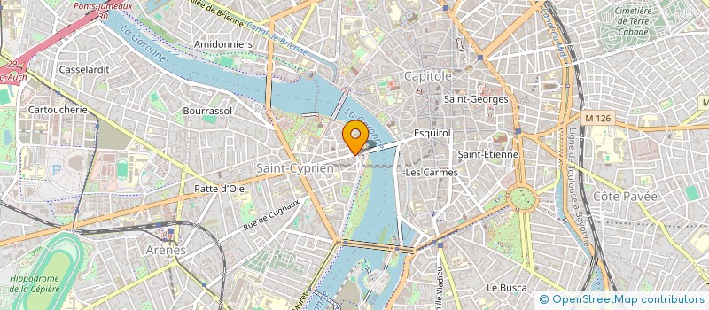 localisation de l'entreprise MONSIEUR ADRIAN CASTILLA DELGADO à TOULOUSE