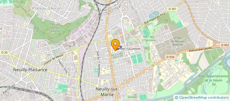 localisation de l'entreprise MONSIEUR ADRIAN-CATALIN BATIN à NEUILLY-SUR-MARNE