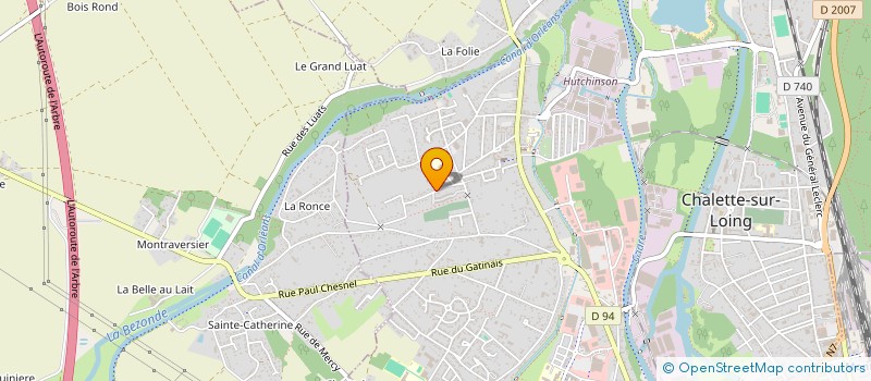 localisation de l'entreprise MONSIEUR ADRIAN CATAUTA à CHALETTE-SUR-LOING
