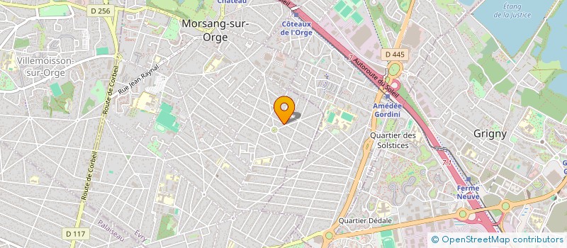 localisation de l'entreprise MONSIEUR ADRIAN CHITUL à MORSANG-SUR-ORGE
