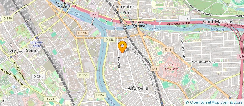 localisation de l'entreprise MONSIEUR ADRIAN CIRLAN  ALFORTVILLE