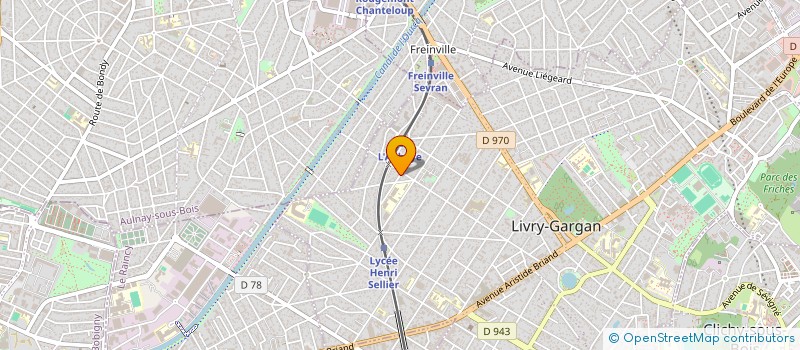 localisation de l'entreprise MONSIEUR ADRIAN CROITORIU  LIVRY-GARGAN