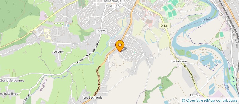 localisation de l'entreprise MONSIEUR ADRIAN DASCALU à BELLERIVE-SUR-ALLIER