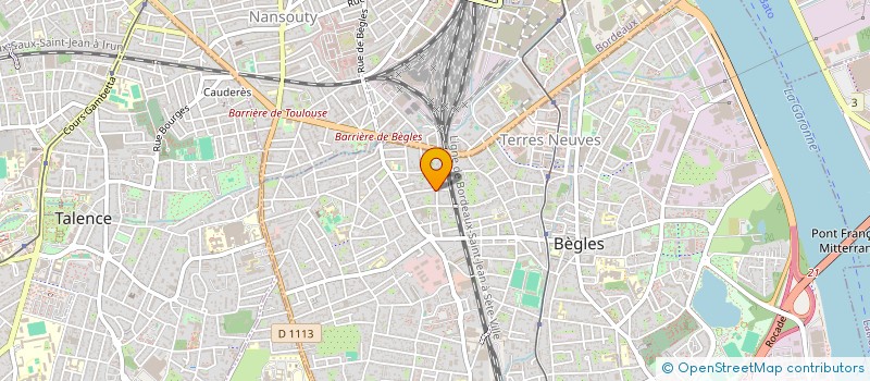 localisation de l'entreprise MONSIEUR ADRIAN DELATTRE à BEGLES