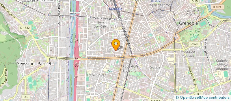 localisation de l'entreprise MONSIEUR ADRIAN DIETZ à GRENOBLE