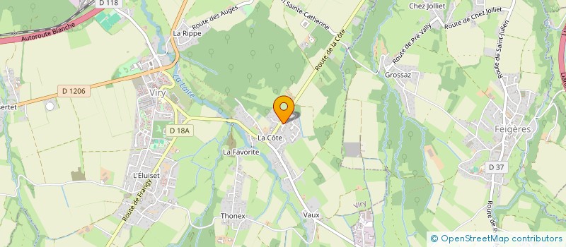 localisation de l'entreprise MONSIEUR ADRIAN DUCHATEL  VIRY