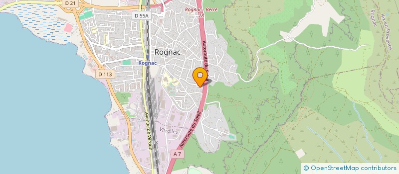 localisation de l'entreprise MONSIEUR ADRIAN DURAND  ROGNAC