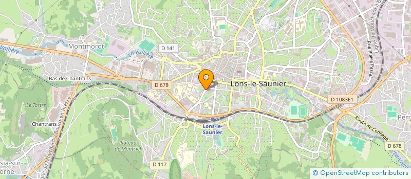 localisation de l'entreprise MONSIEUR ADRIAN FERICEAN à LONS-LE-SAUNIER