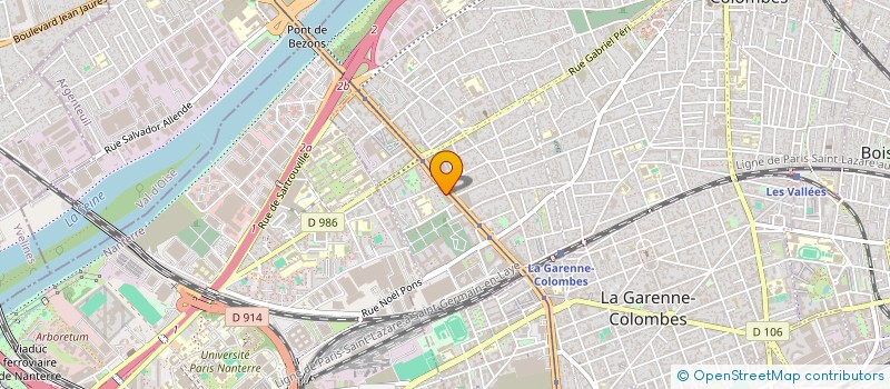 localisation de l'entreprise MONSIEUR ADRIAN FERNANDEZ RODRIGUEZ  COLOMBES