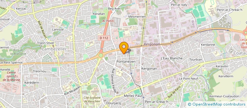 localisation de l'entreprise MONSIEUR ADRIAN FERNANDEZ TORCAL  BREST