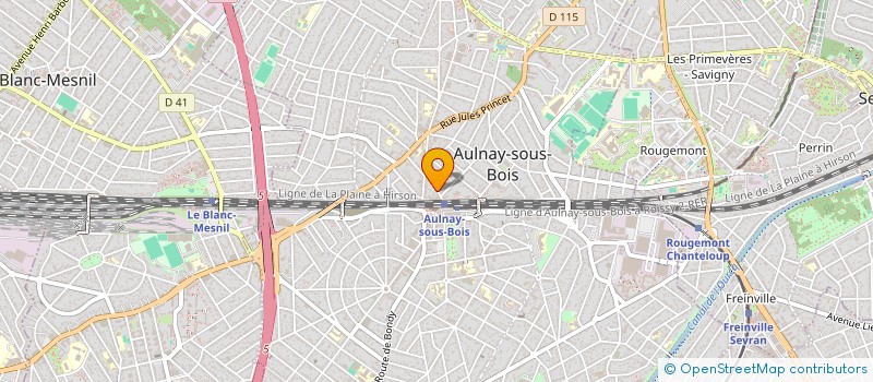 localisation de l'entreprise MONSIEUR ADRIAN GHITA à AULNAY-SOUS-BOIS