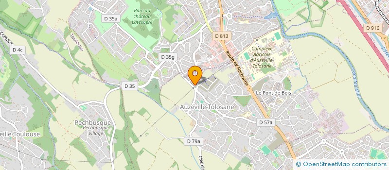 localisation de l'entreprise MONSIEUR ADRIAN GONZALEZ ROJAS  AUZEVILLE-TOLOSANE