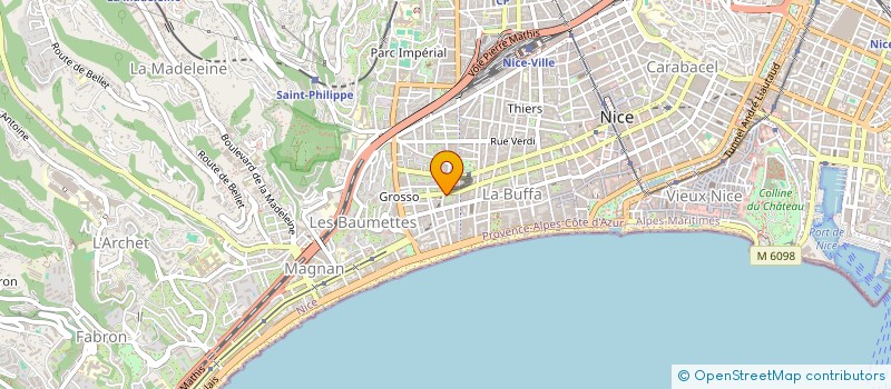 localisation de l'entreprise MONSIEUR ADRIAN GORANA  NICE