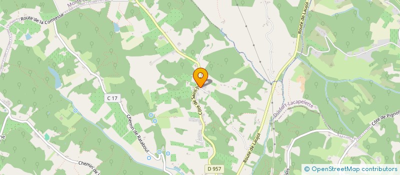 localisation de l'entreprise MONSIEUR ADRIAN GRENIE  MOISSAC