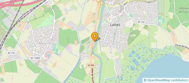 localisation de l'entreprise MONSIEUR ADRIAN GRZYWACZ à LATTES