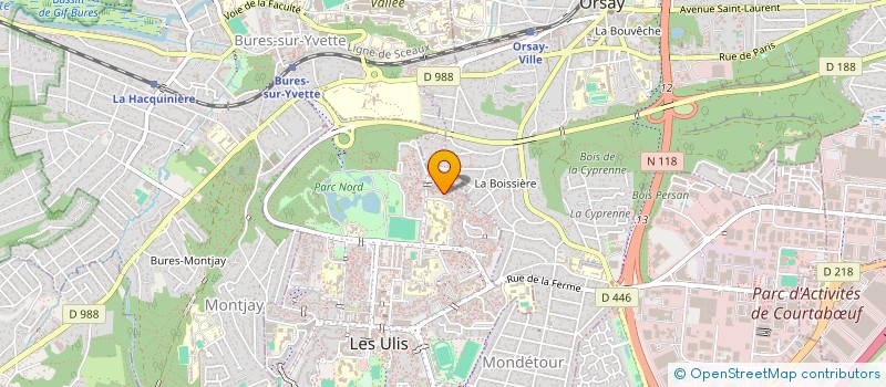 localisation de l'entreprise MONSIEUR ADRIAN HASSEN à LES ULIS
