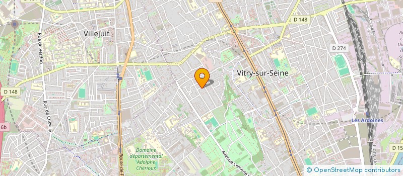 localisation de l'entreprise MONSIEUR ADRIAN HEATH à VITRY-SUR-SEINE