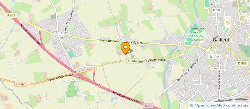 localisation de l'entreprise MONSIEUR ADRIAN HENNION à BAILLEUL