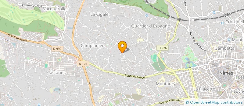 localisation de l'entreprise MONSIEUR ADRIAN LASNIER  NIMES