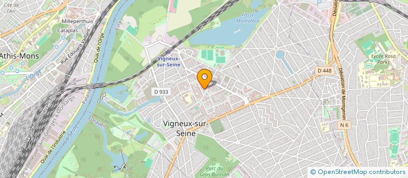 localisation de l'entreprise MONSIEUR ADRIAN LATIFI à VIGNEUX-SUR-SEINE