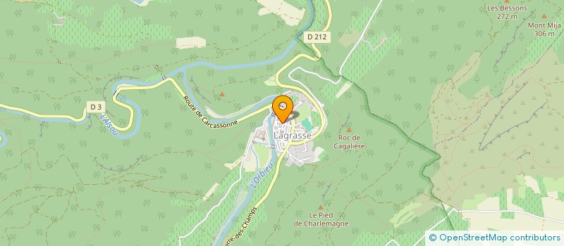 localisation de l'entreprise MONSIEUR ADRIAN LENNON à LAGRASSE