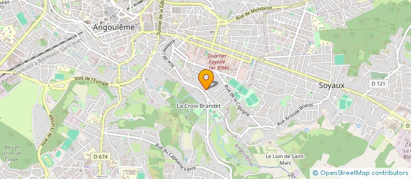 localisation de l'entreprise MONSIEUR ADRIAN LUCAS à ANGOULEME