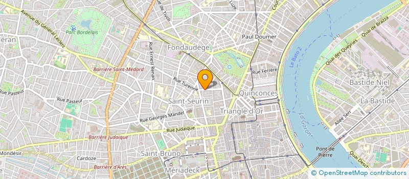 localisation de l'entreprise MONSIEUR ADRIAN-LUCIAN OSMAN  BORDEAUX