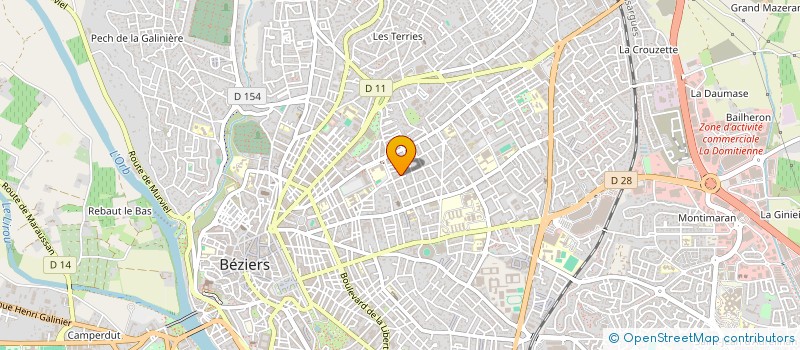 localisation de l'entreprise MONSIEUR ADRIAN MACAREZ à BEZIERS