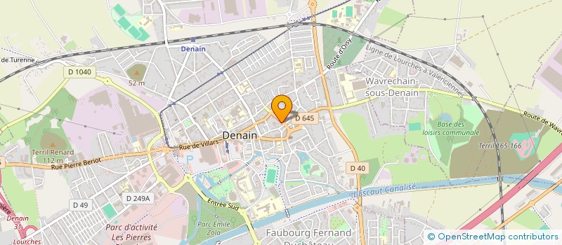 localisation de l'entreprise MONSIEUR ADRIAN MARACINE  DENAIN