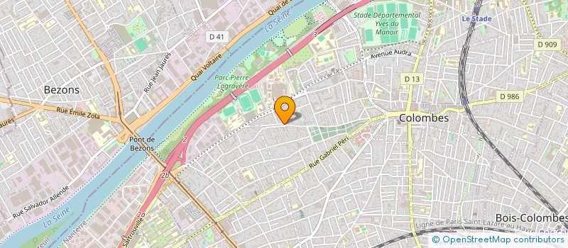 localisation de l'entreprise MONSIEUR ADRIAN MARIUS COTARLEA  COLOMBES