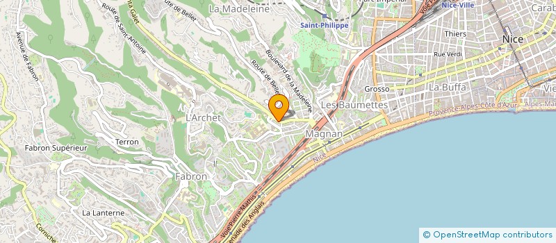 localisation de l'entreprise MONSIEUR ADRIAN MOGOREANU à NICE