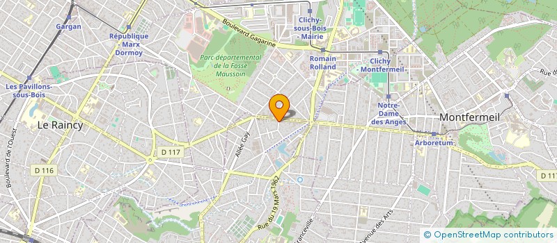 localisation de l'entreprise MONSIEUR ADRIAN MOLDOVAN  GAGNY