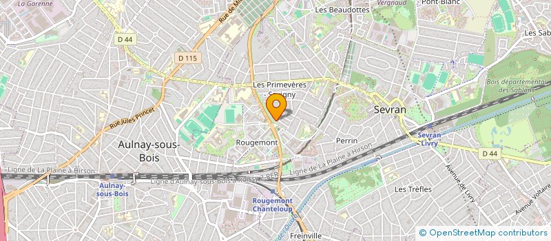 localisation de l'entreprise MONSIEUR ADRIAN MUSTEATA à SEVRAN