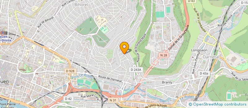 localisation de l'entreprise MONSIEUR ADRIAN-NICOLAE PARASCAN à ROUEN