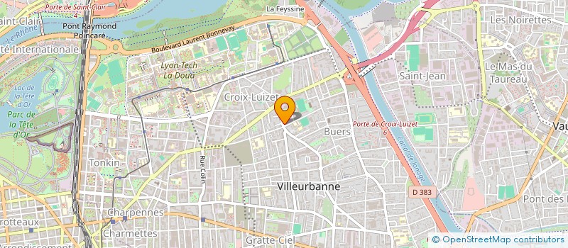 localisation de l'entreprise MONSIEUR ADRIAN NITA à VILLEURBANNE