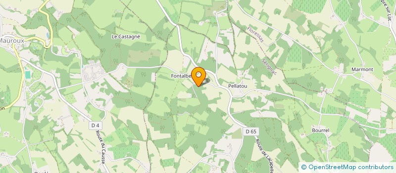 localisation de l'entreprise MONSIEUR ADRIAN NOWAK  SERIGNAC