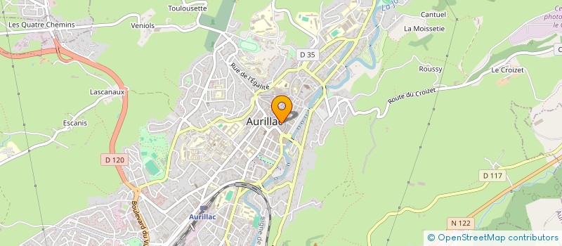localisation de l'entreprise MONSIEUR ADRIAN ORTIZ à AURILLAC