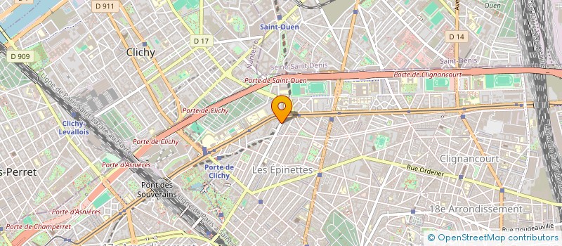 localisation de l'entreprise MONSIEUR ADRIAN PARTYKA  PARIS