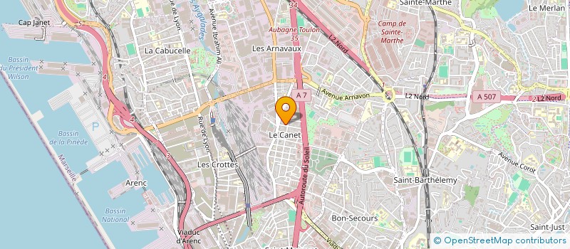 localisation de l'entreprise MONSIEUR ADRIAN PAVEL à MARSEILLE