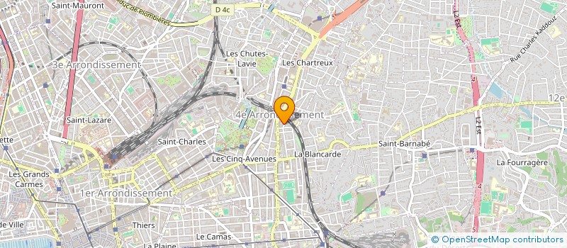 localisation de l'entreprise MONSIEUR ADRIAN PERRIN à MARSEILLE