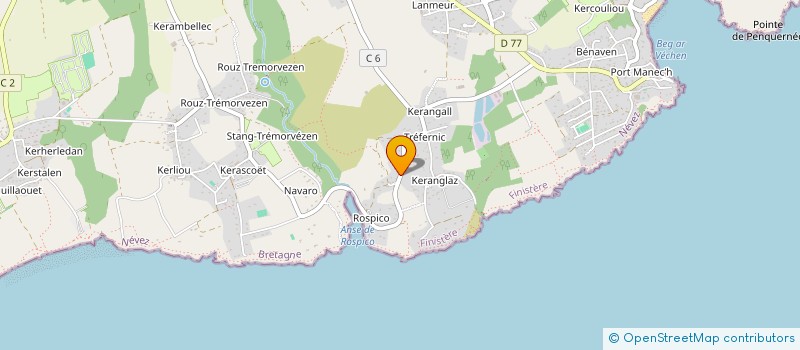 localisation de l'entreprise MONSIEUR ADRIAN PHILIP GODDARD  NEVEZ